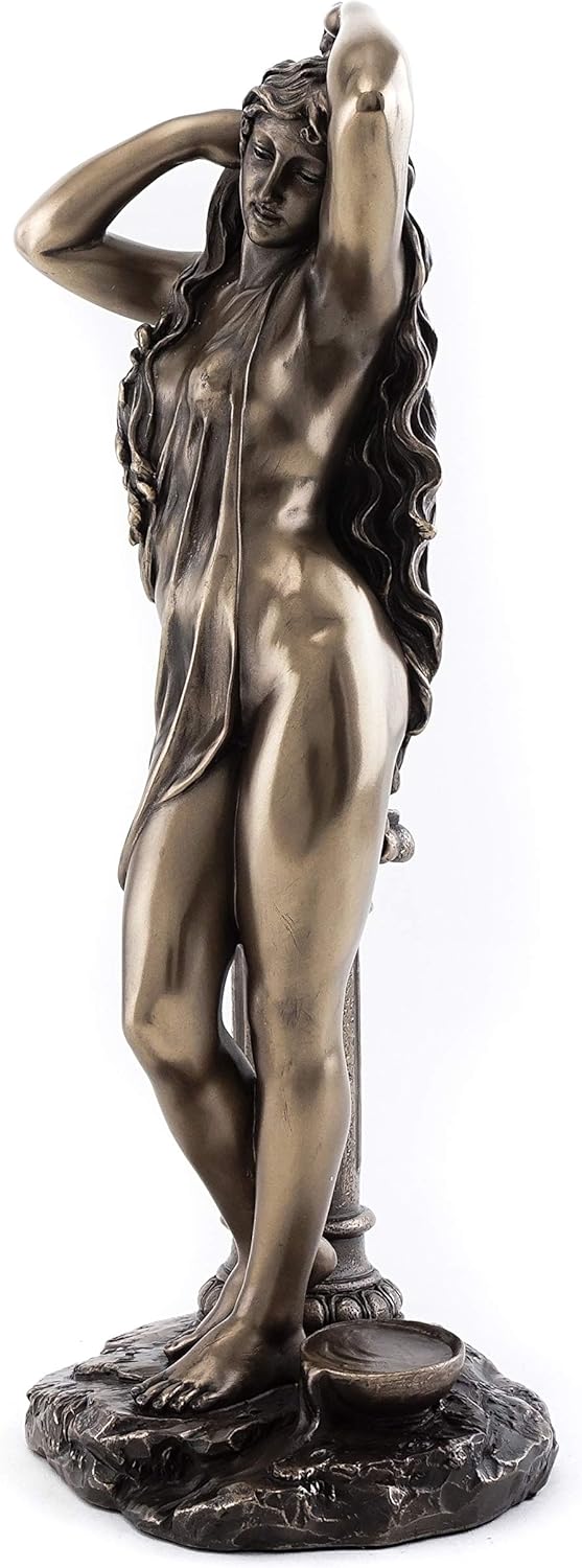 Aphrodite Goddess Statue - 10.75-Inch Cold Cast Bronze Figurine Y26606