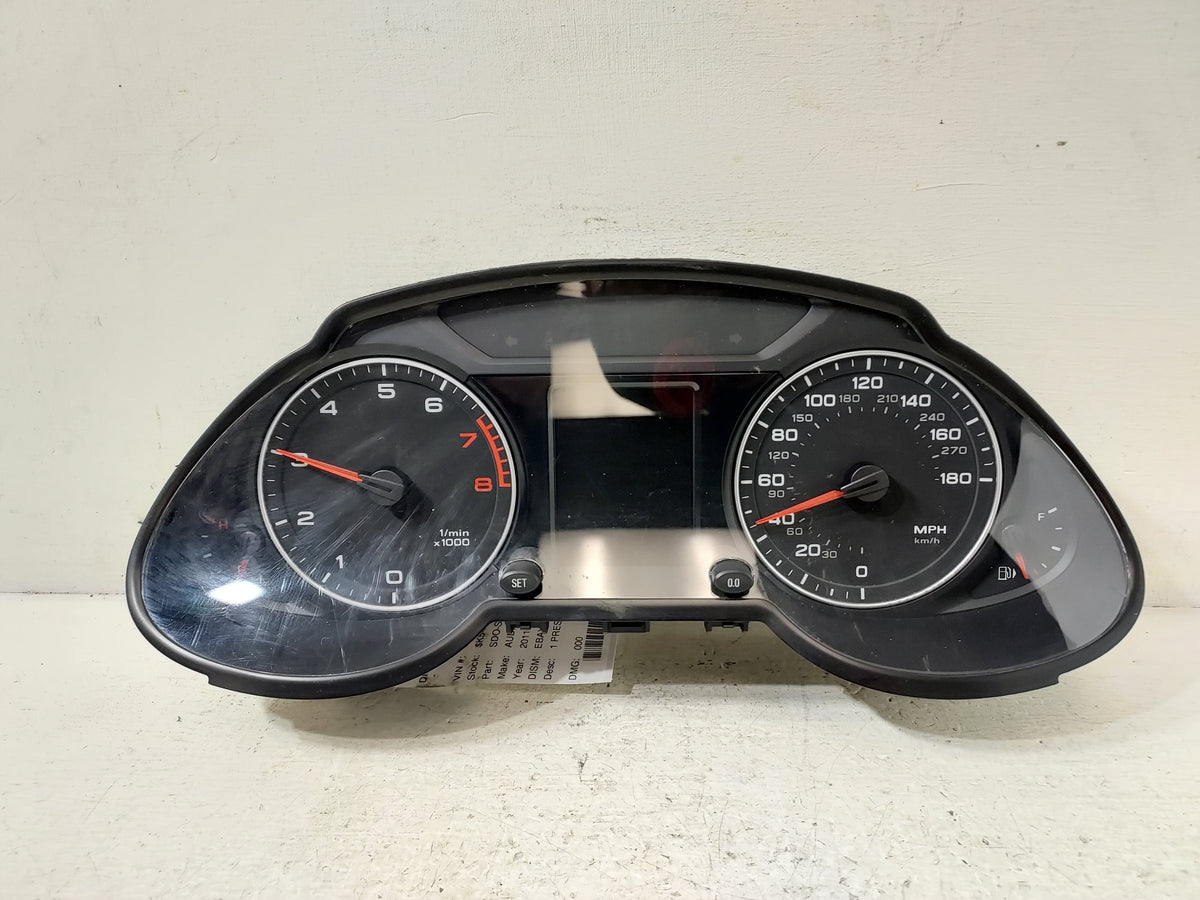 Pre-Owned Audi Q5 Speedometer Cluster 122K Miles OEM S2451