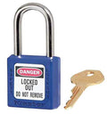 Blue Pack of 2 Thermoplastic Safety Padlock K224