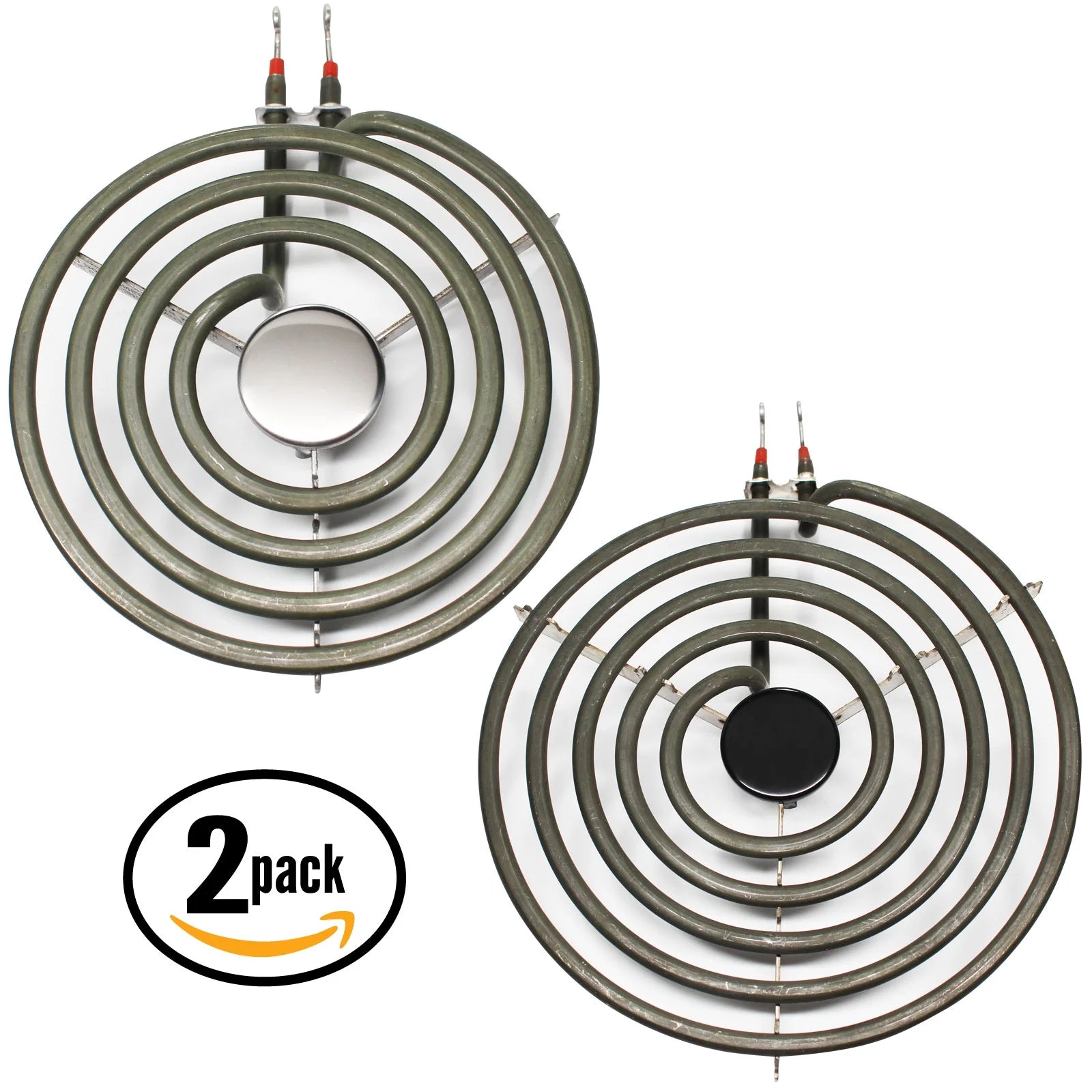 2-Pack 8 inch 5 Turns & 6 inch 4 Turns Surface Burner Elements Q204271