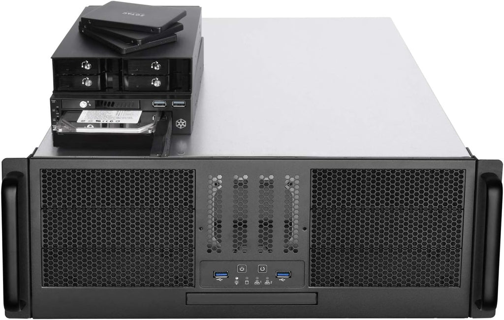 4U Rackmount Server Case with 5.25 6-Bay and USB 3.1 Gen 1 X9008