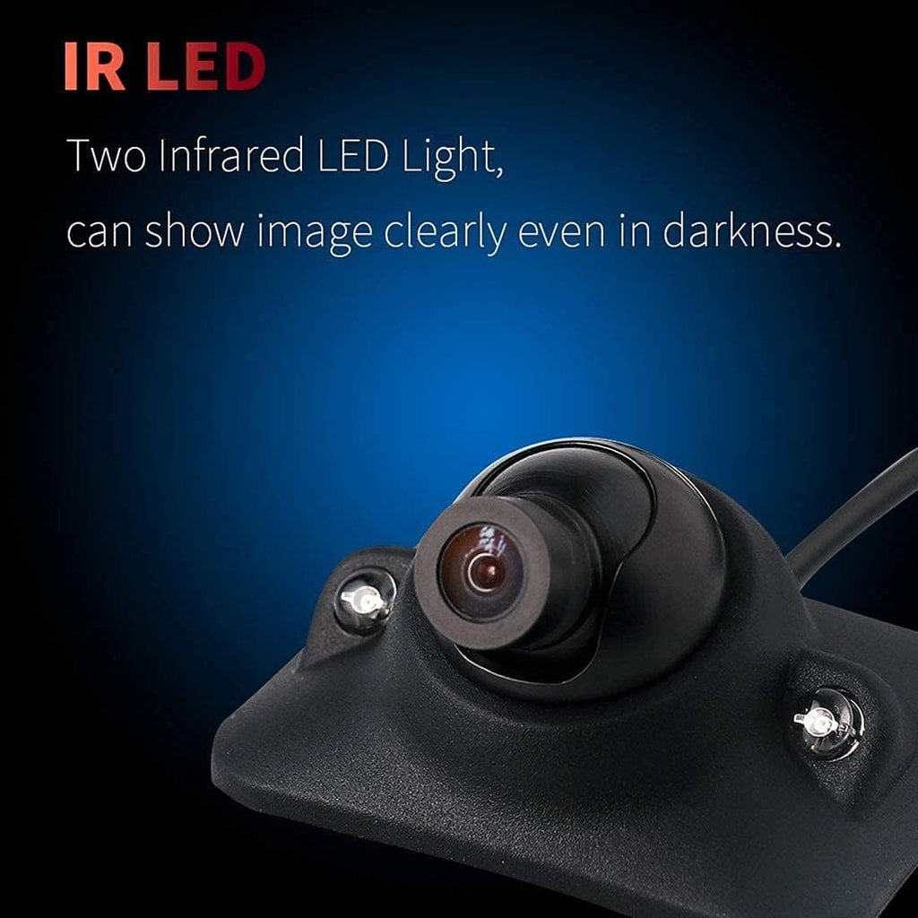 90 Universal Trajectory Backup Camera HD Side View Blind Spot Camera Pack of 2 K4791