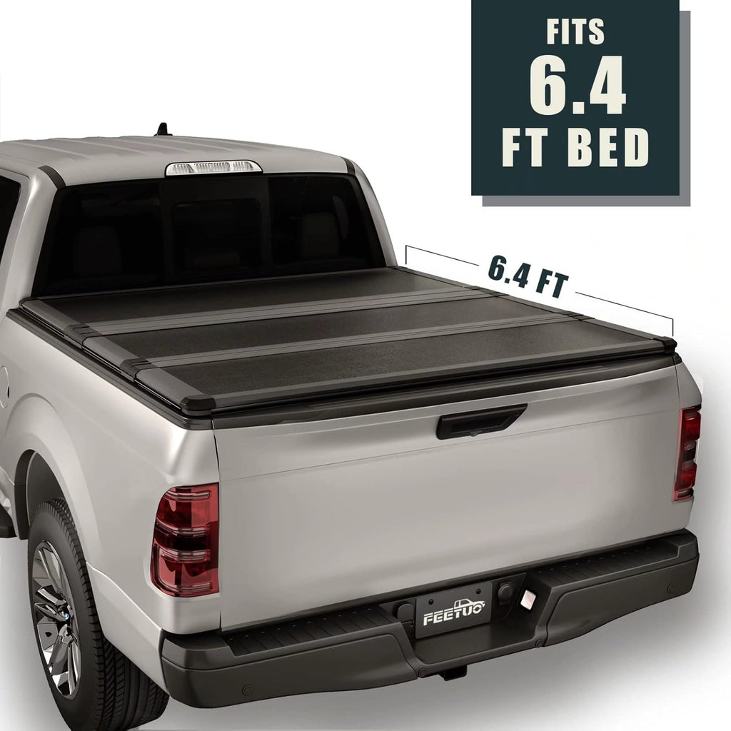FRP Hard Tri-Fold Tonneau Cover Truck Bed H44029