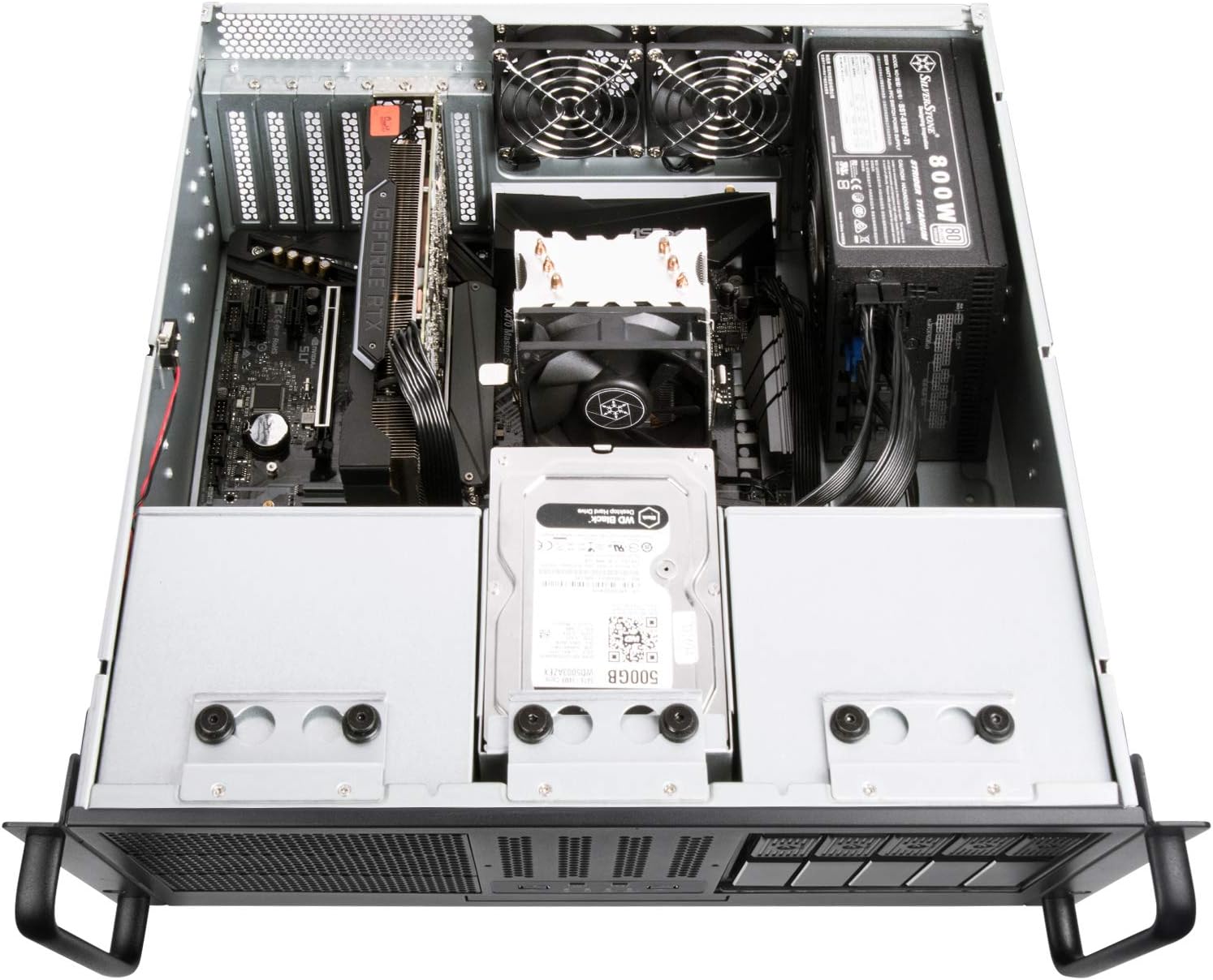 4U Rackmount Server Case with 5.25 6-Bay and USB 3.1 Gen 1 X9008