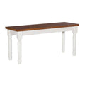 Brown Wood Bench O665
