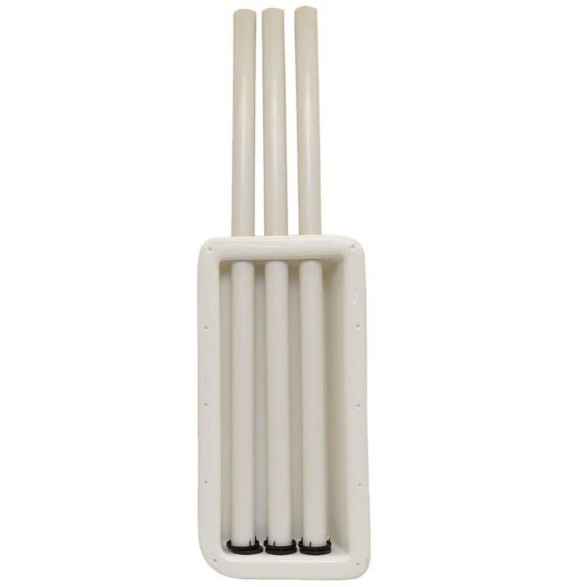 75 x 14 5/8 x 6 1/8 Inch White Boat Rod Holder Box N4170