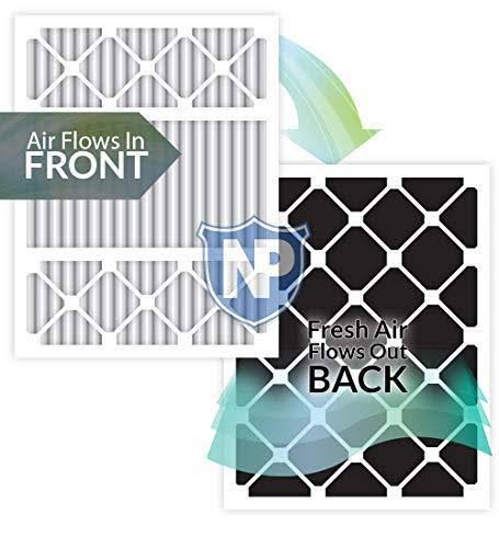 20x25x5 MERV 13 Carbon Air Filter, 1 Pack I476