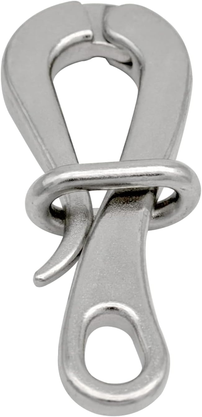 Stainless Steel 316 Pelican Hooks & Eye with Quick Release Link A986997