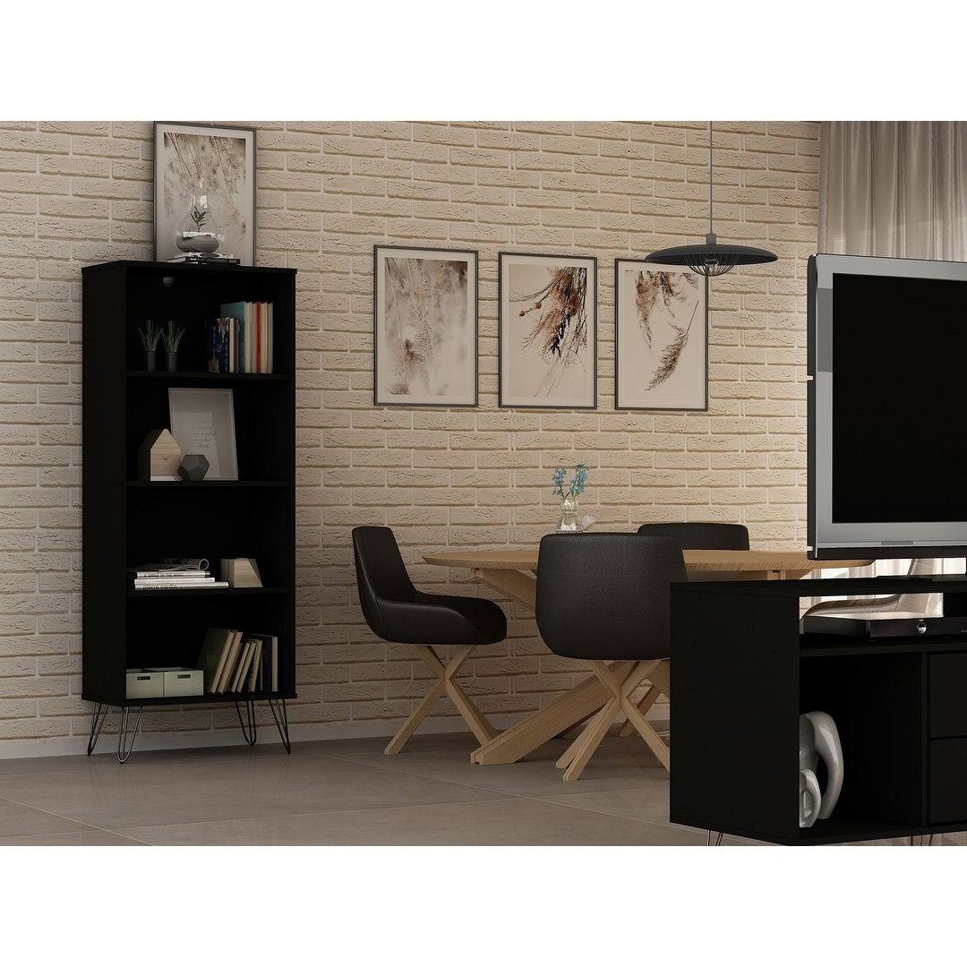 3-Piece Multi Size Bookcases in Midnight Blue N9534
