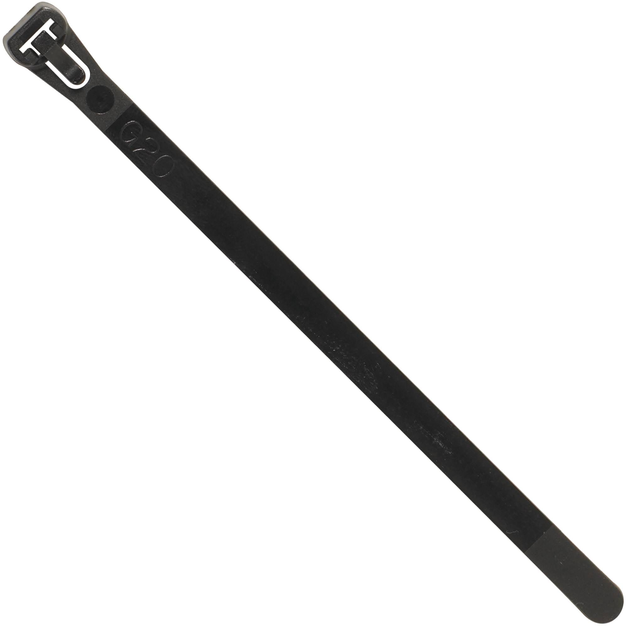 Black Releasable Cable Ties N217