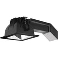 Black Ring 4 inch Square 20W Dimmable LED I5096