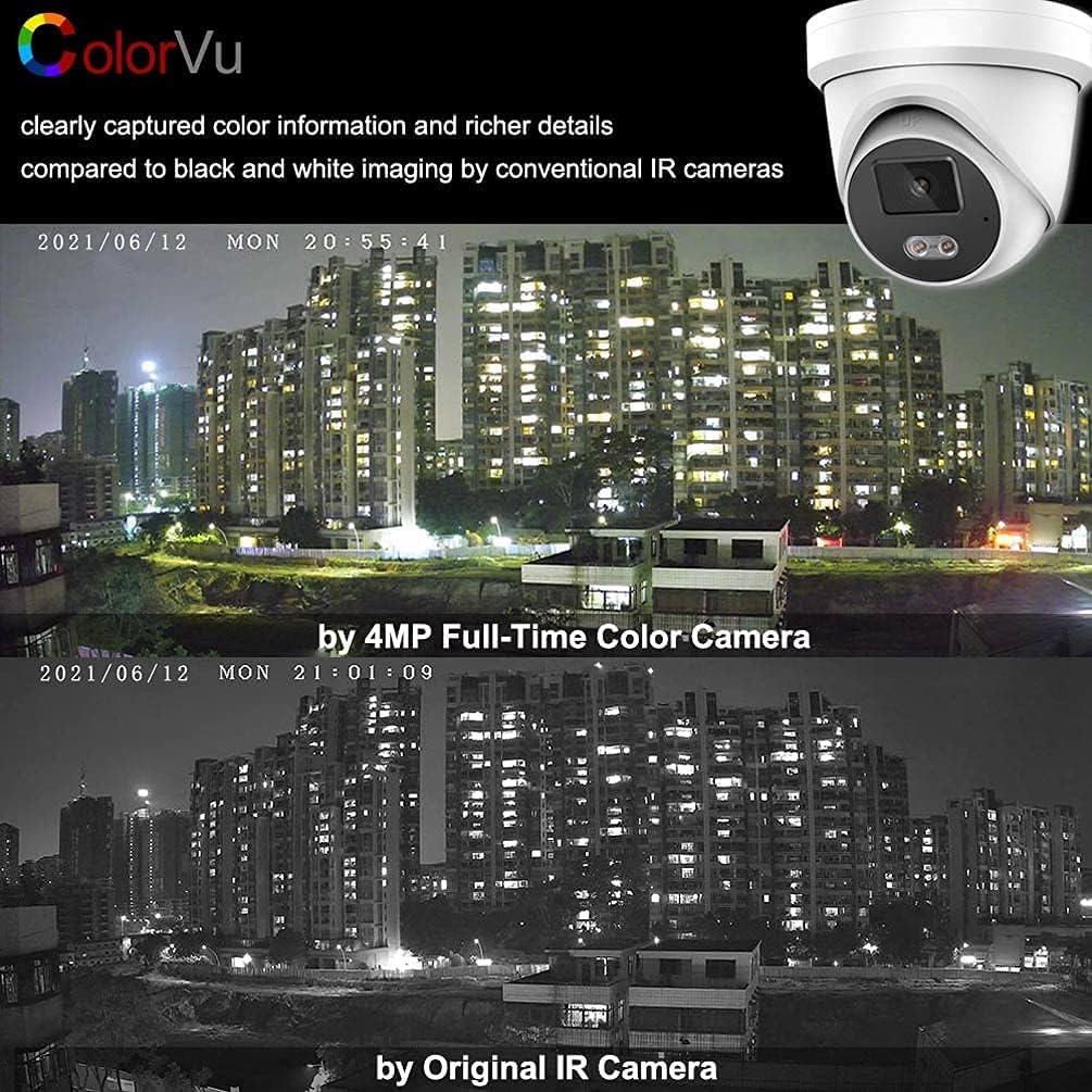 4MP ColorVu Fixed Turret Network Camera V678016