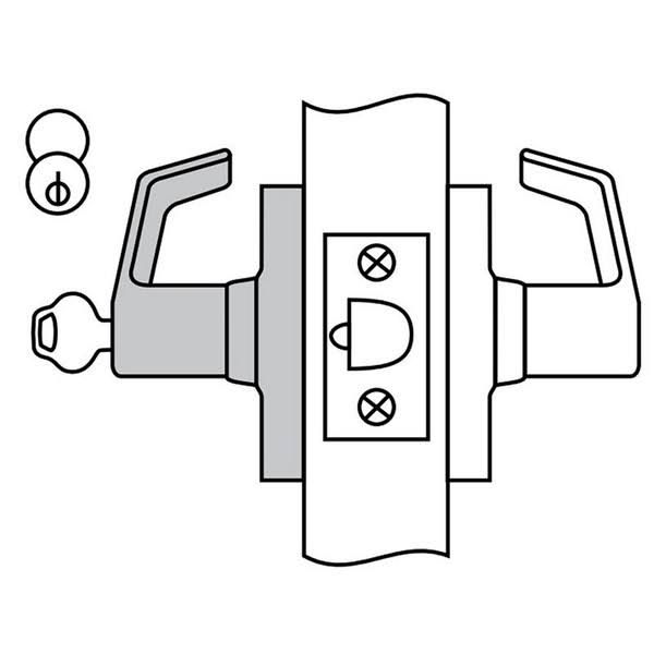 Cylindrical Lock U301530