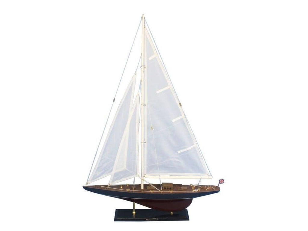 35x22 Wooden Model Sailing Yacht P220