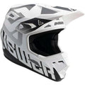 White/Black MX Offroad Helmet S8822