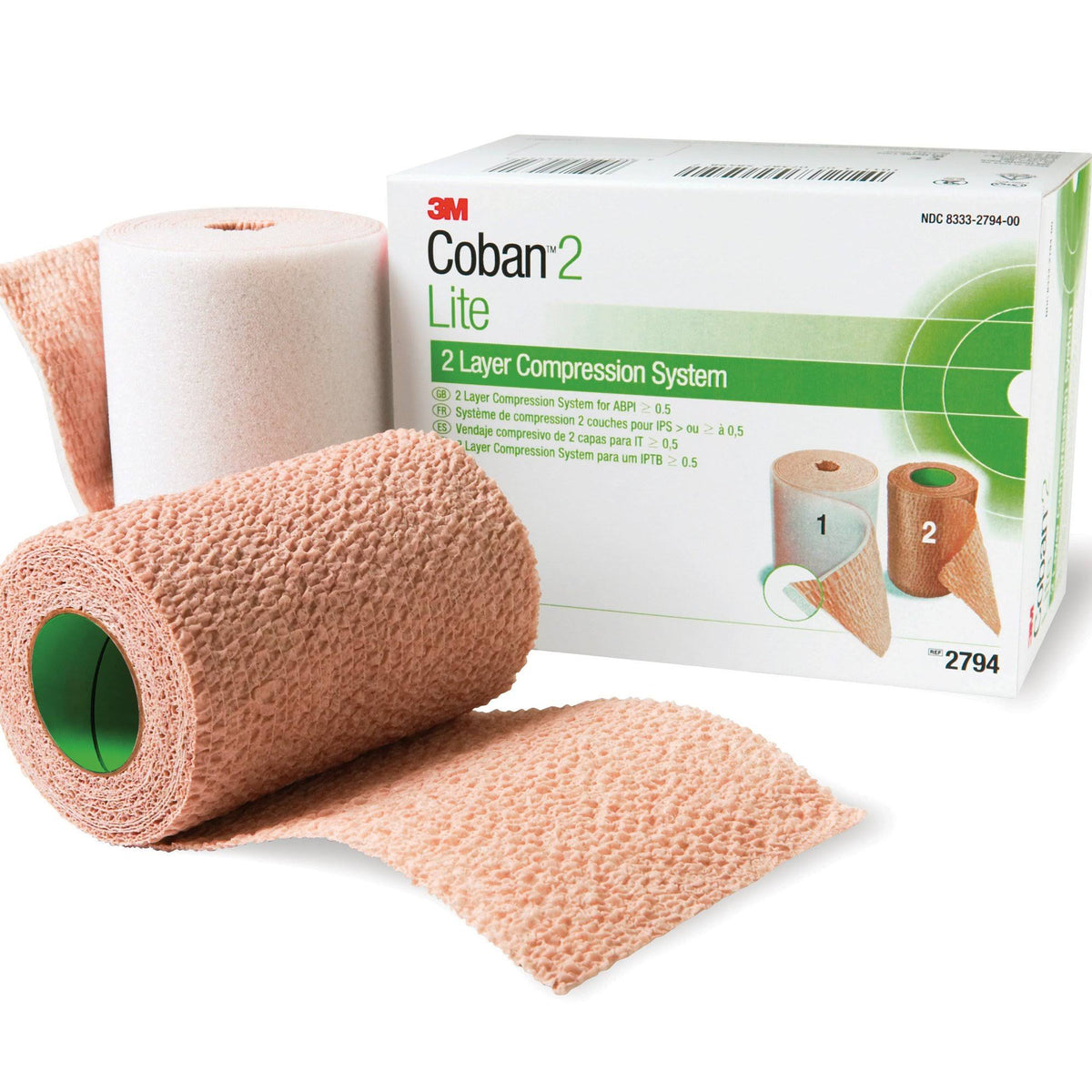 2 Layer Compression Bandage System, Case of 8 L381903