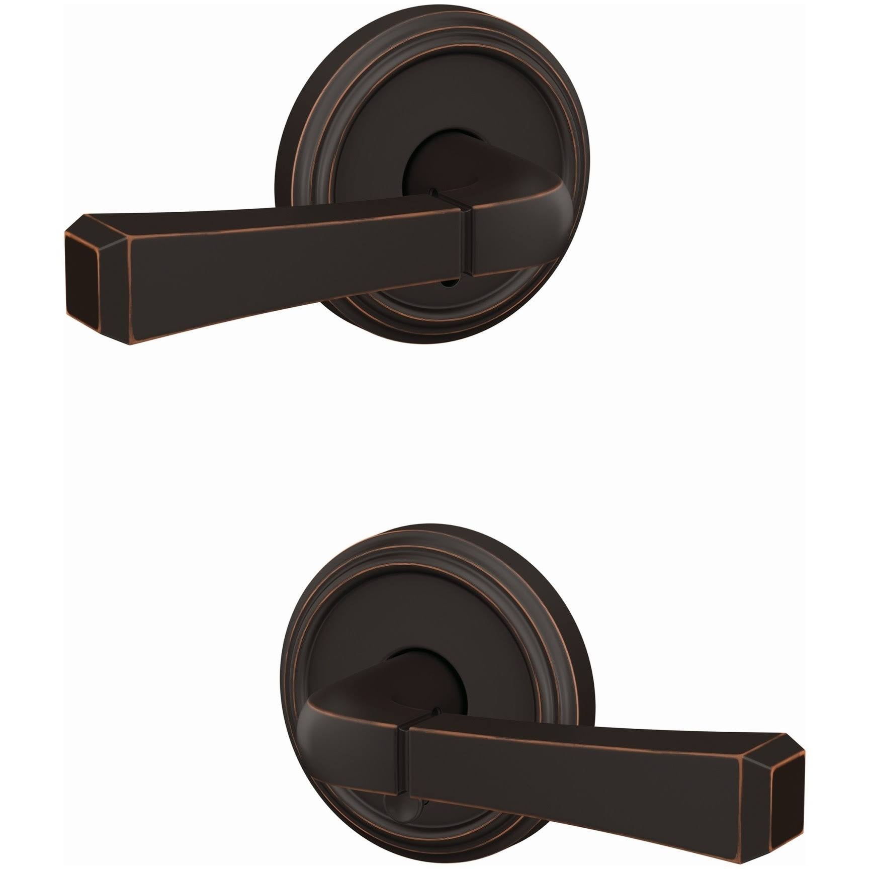Satin Nickel Door Lever G5606