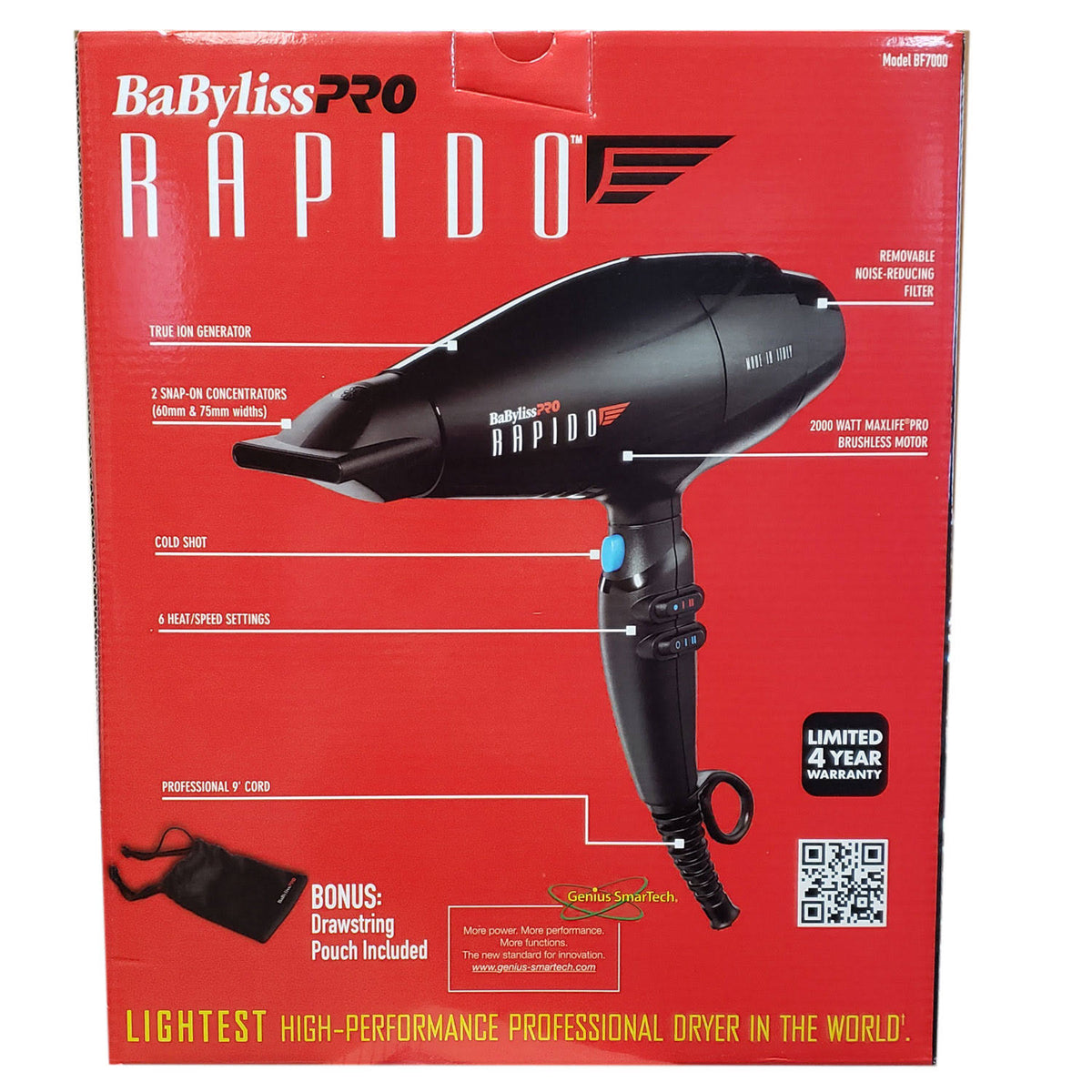 Ferrari Rapido Hair Dryer Q25702
