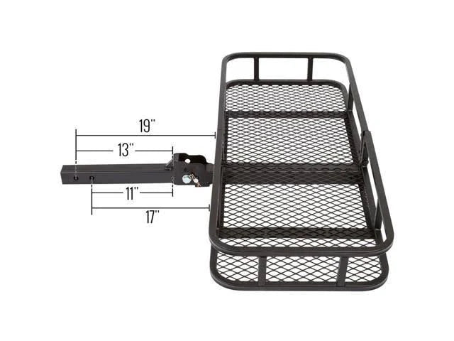 48x22 Steel Folding Hitch Cargo Carrier Z379481