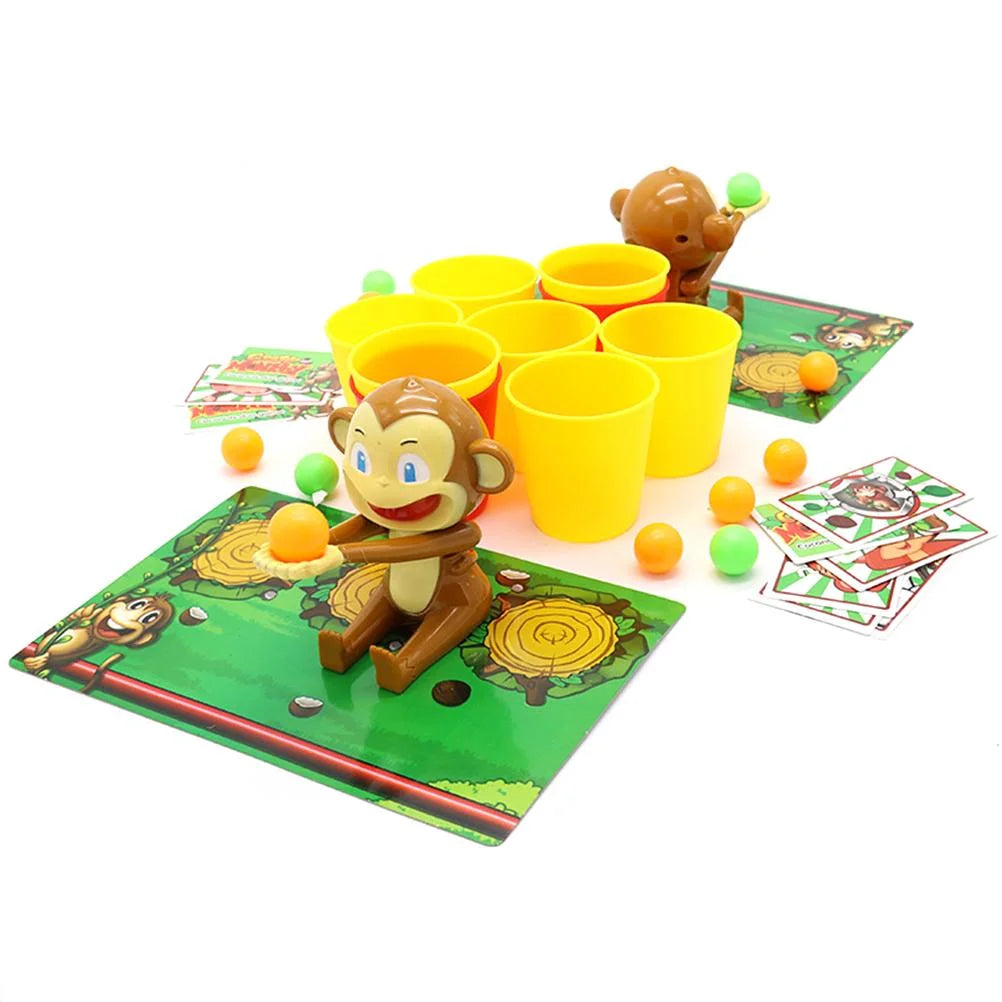 Funny Monkey Shooting Basket Toy Party Board Game V501
