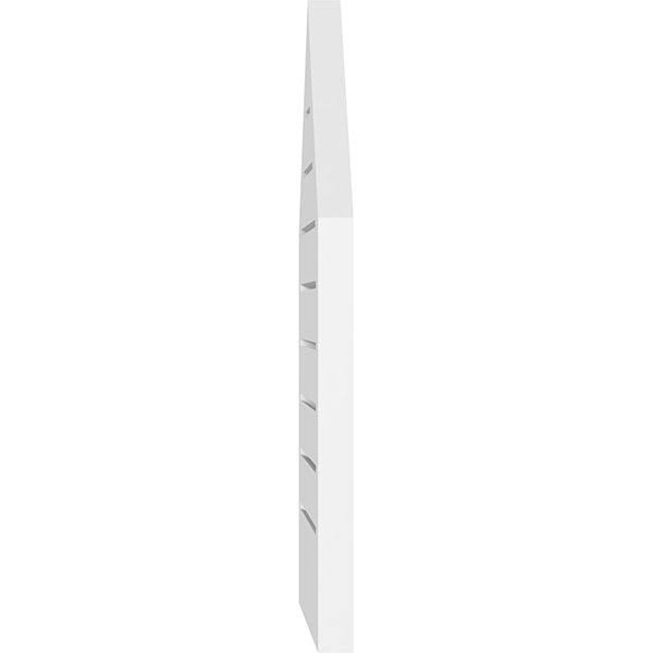 Peaked Top Surface Mount PVC Gable Vent M969