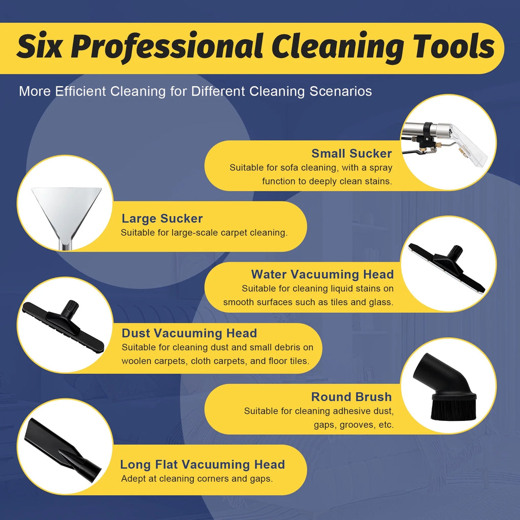 40L 3in1 Carpet Cleaner Vacuum Extractor G19308