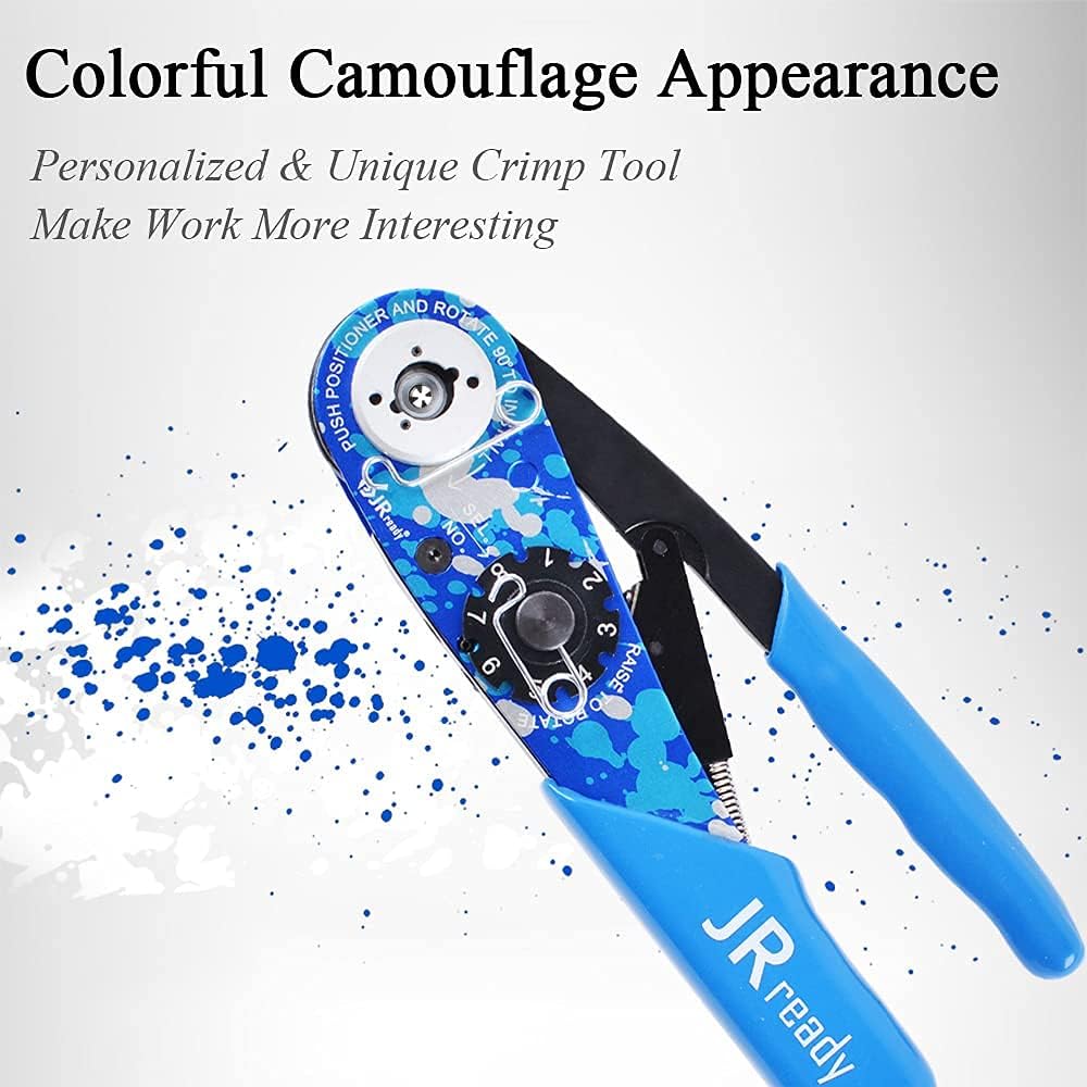 Adjustable Indent Crimp Tools with Positioner Kit H745
