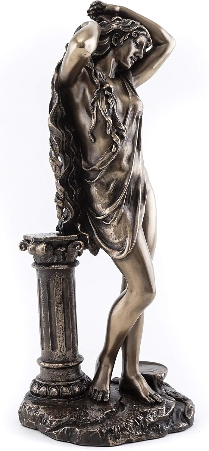 Aphrodite Goddess Statue - 10.75-Inch Cold Cast Bronze Figurine Y26606