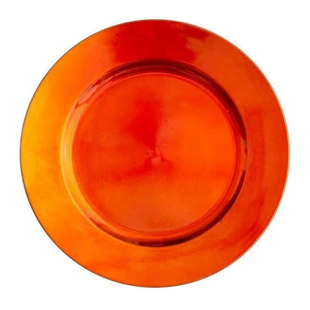 Orange 13 inch Charger Plate Set of 48 J702305