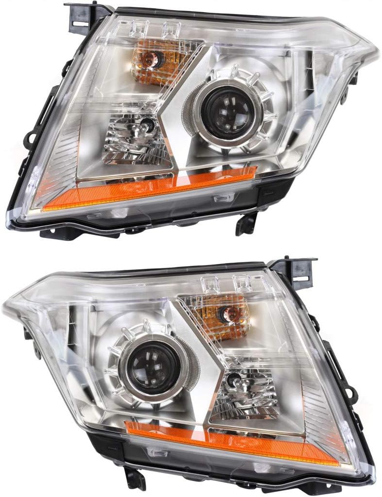 Headlight Assembly Halogen Driver Side D989