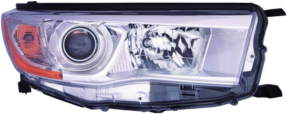 Headlight Assembly Pair for Toyota Highlander 2014 2015 2016 J59262