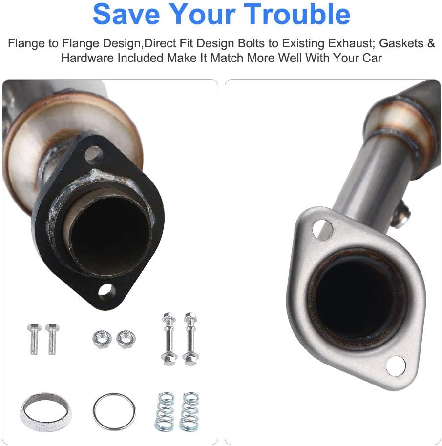 Catalytic Converter for Honda Element 2.4L L4 2003-2011 Direct-Fit Stainless Steel Z999