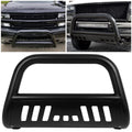 Black 3" Bull Bar Bumper Grille Guard R41382