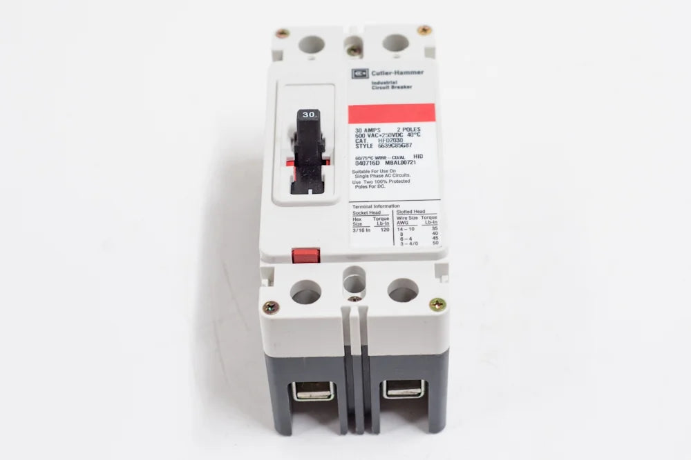 2P 25A Molded Case Circuit Breaker H498645