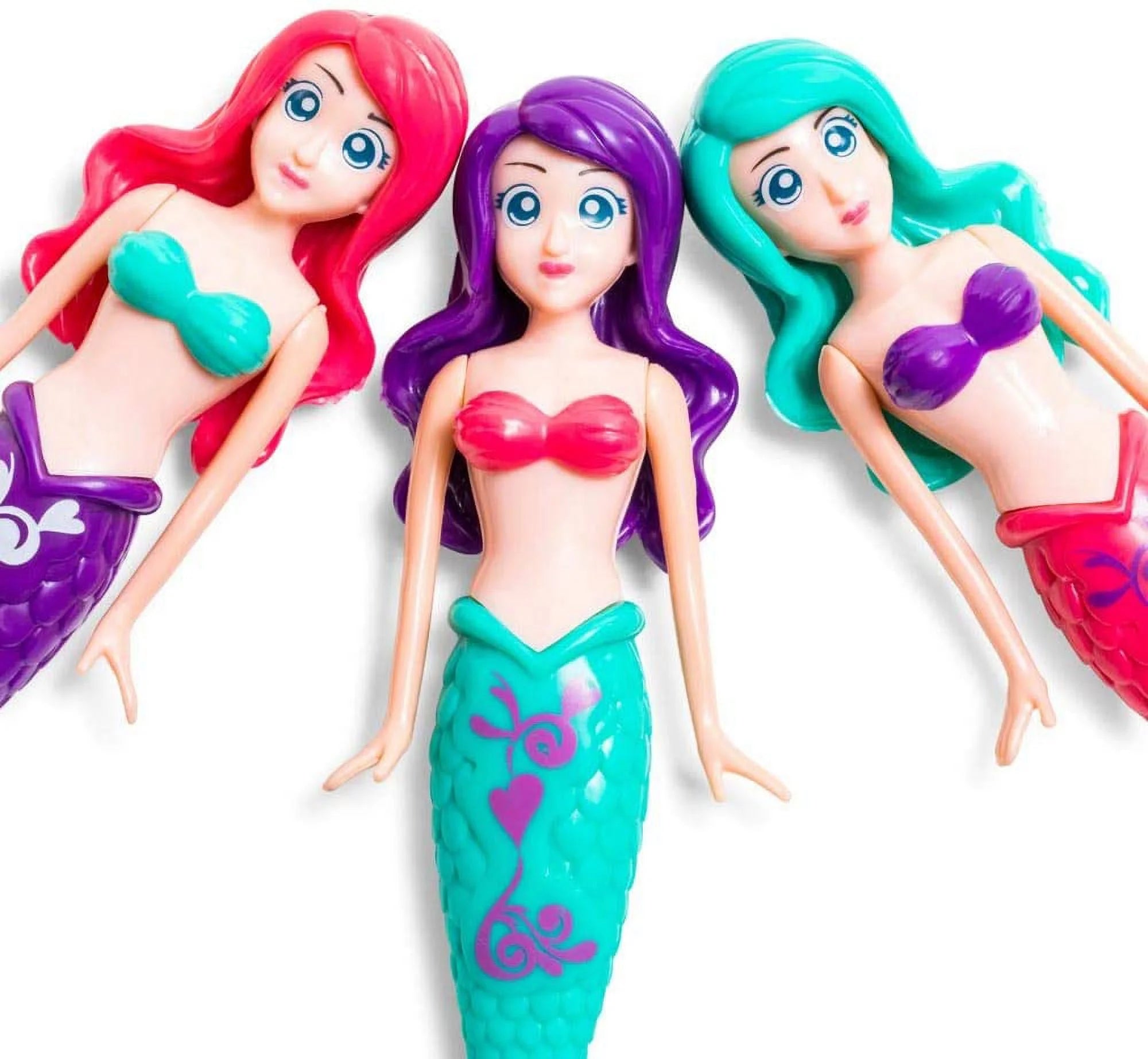 3 Piece Magical Mermaid Dolls Y5658