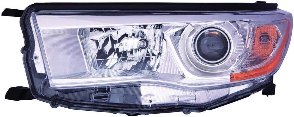 Headlight Assembly Pair for Toyota Highlander 2014 2015 2016 J59262