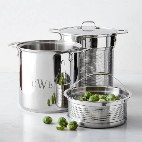 12 Qt. Stainless Steel Multicooker with Steamer Basket P457