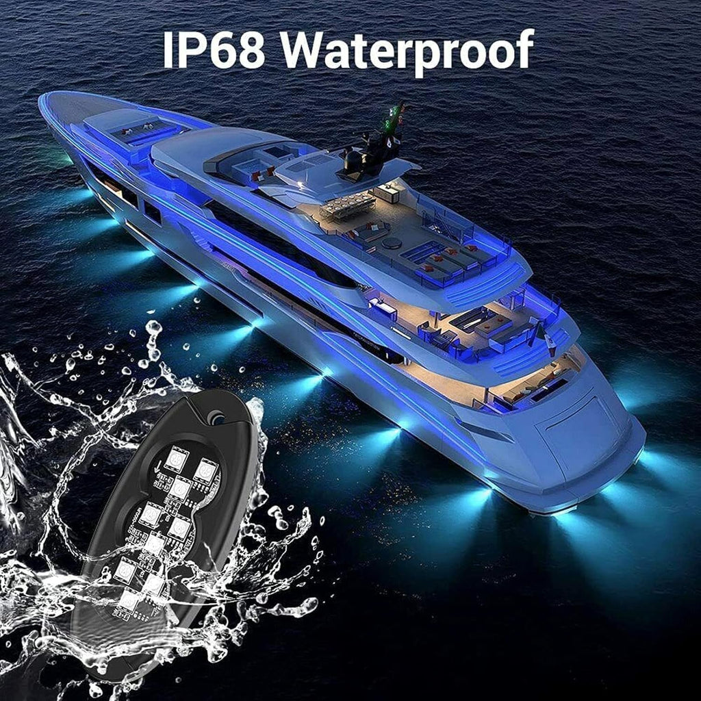 20 Pods Waterproof RGB LED Rock Lights for Car P3451