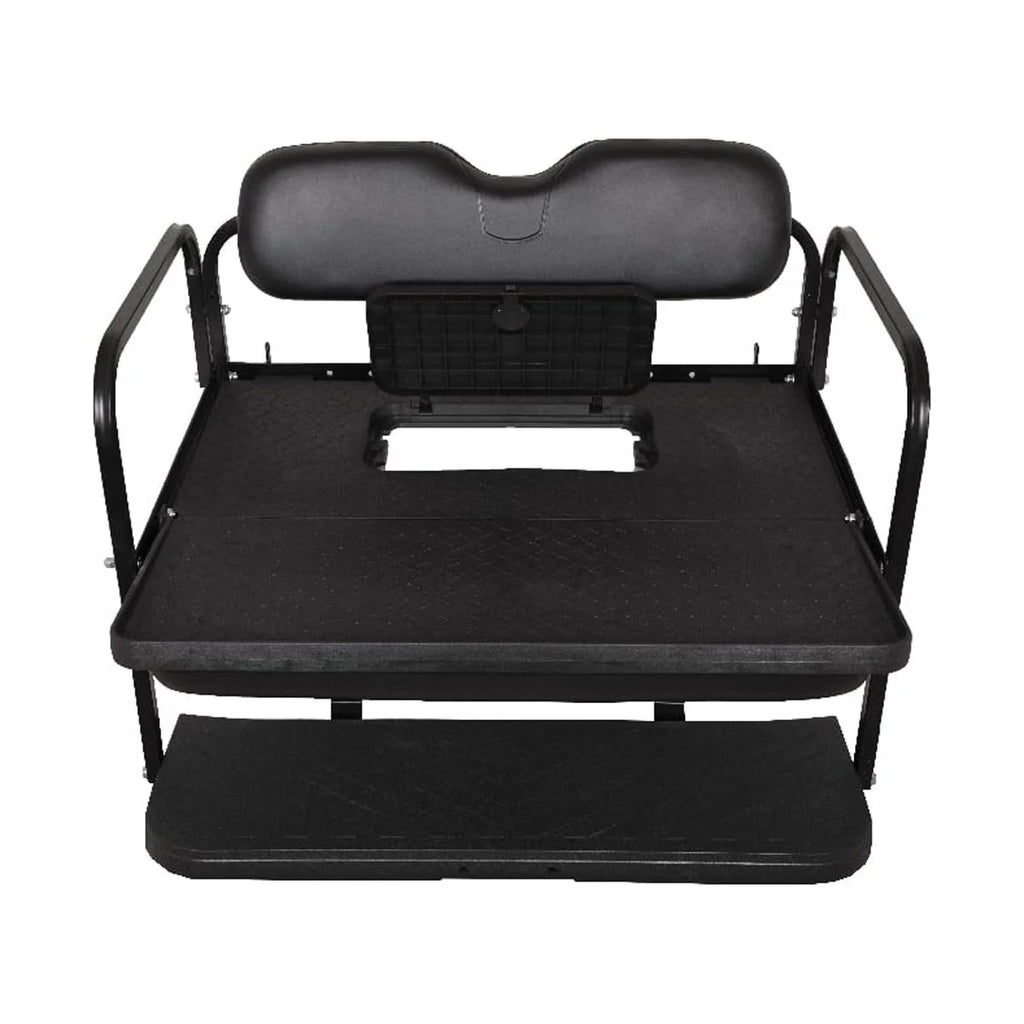 Black Rear Flip Seat for Club Car Golf Cart C1010