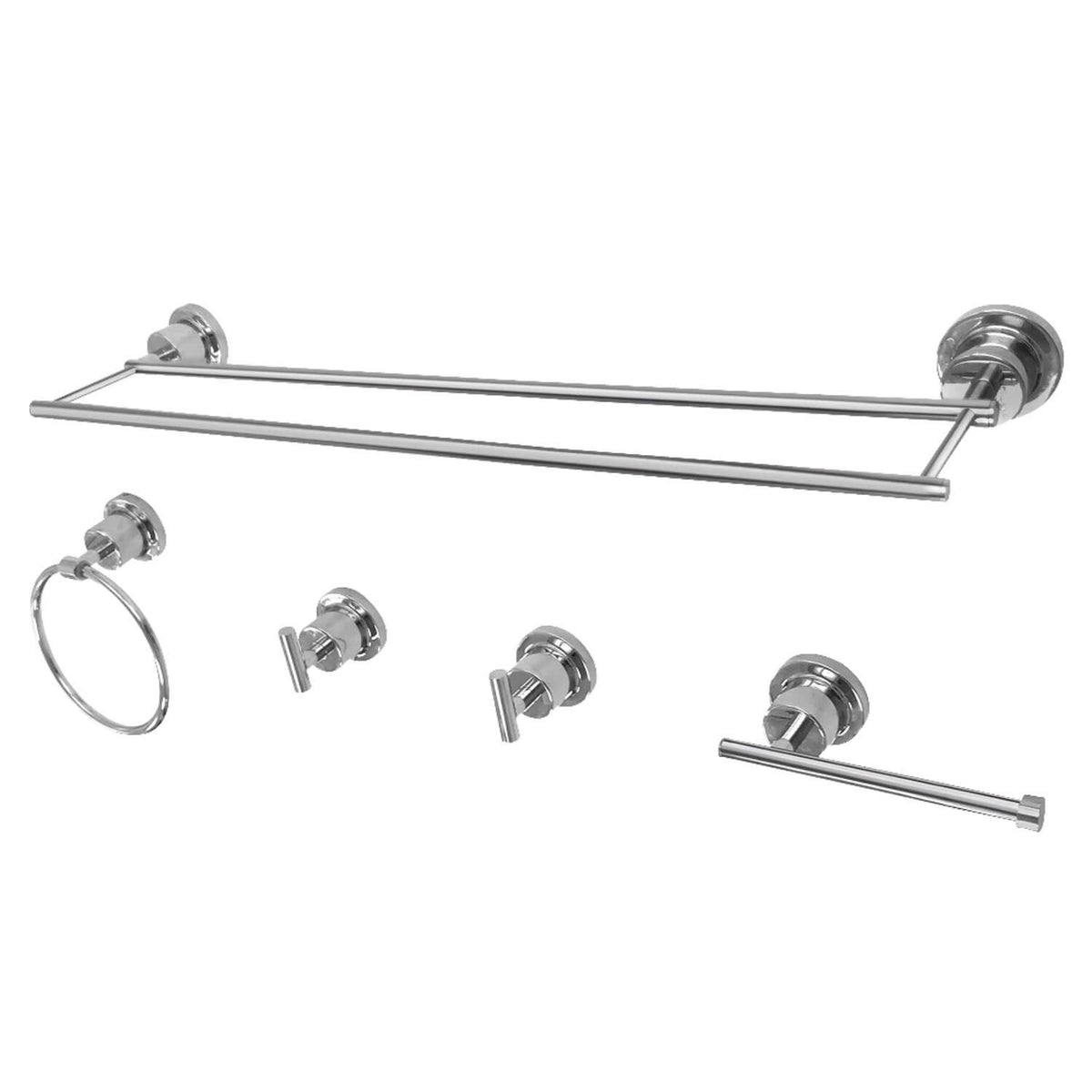 5 Piece Bathroom Accessory Set Z43729