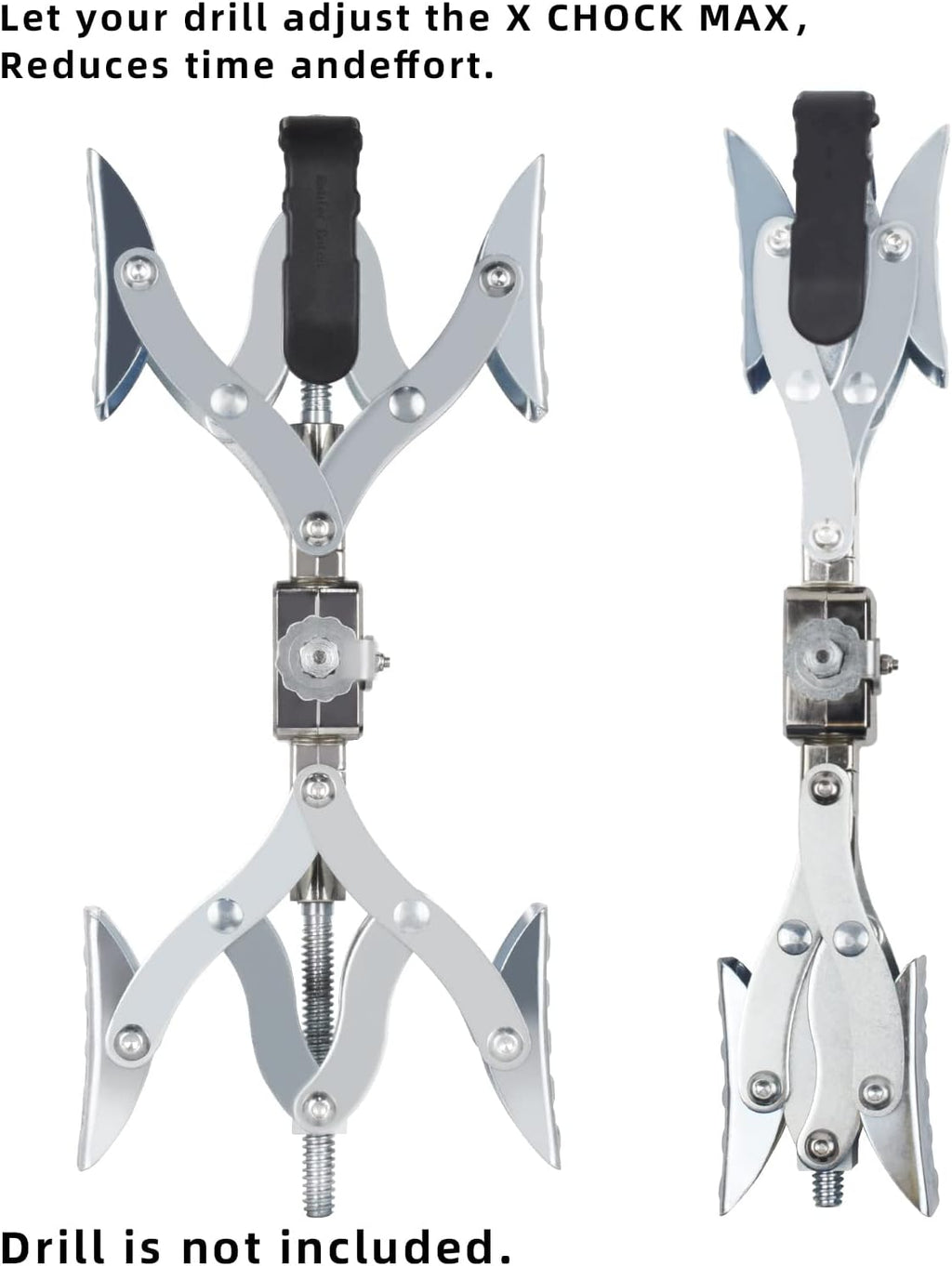 X-Shaped Wheel Chock Stabilizer for Travel Trailers, 2 set O875