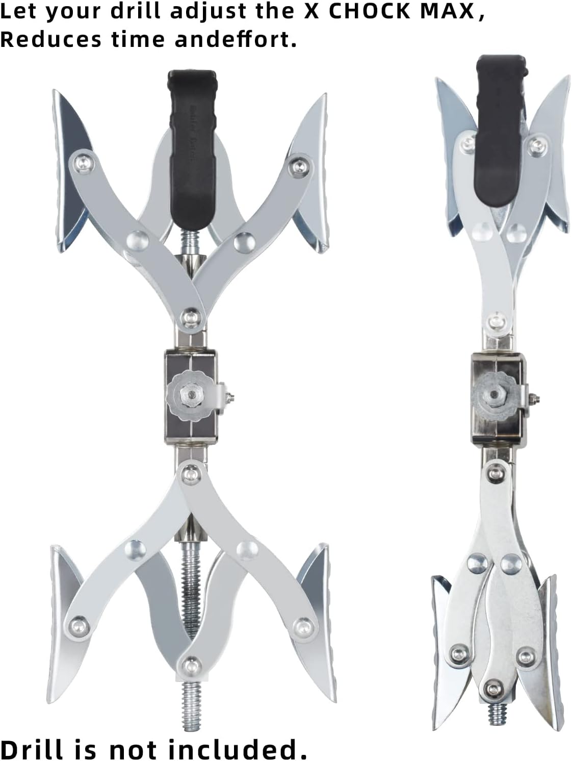 X-Shaped Wheel Chock Stabilizer for Travel Trailers, 2 set O875