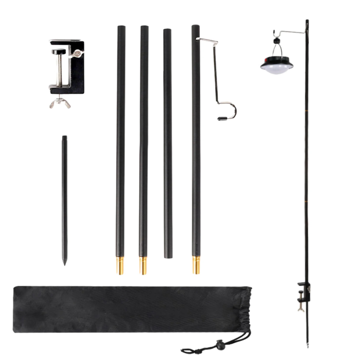Folding Lamp Stand for Outdoor Garden U497