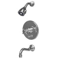 Satin Bronze Balanced Pressure Tub and Shower Trim Set B907355