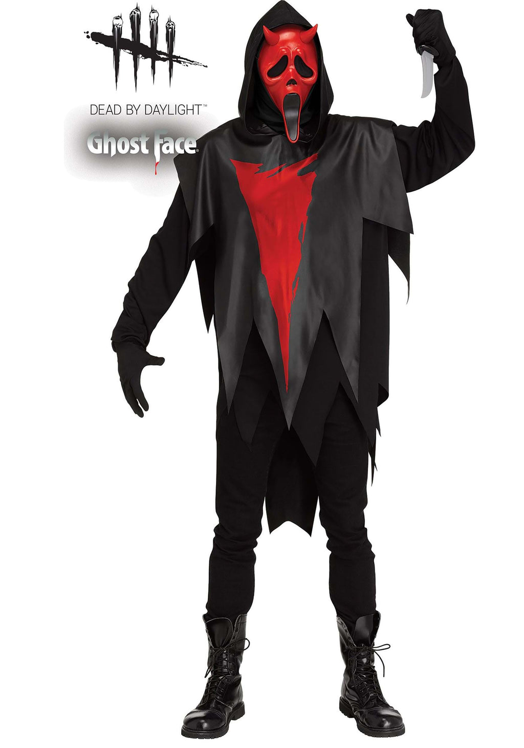 Devil Face Adult Costume X861095