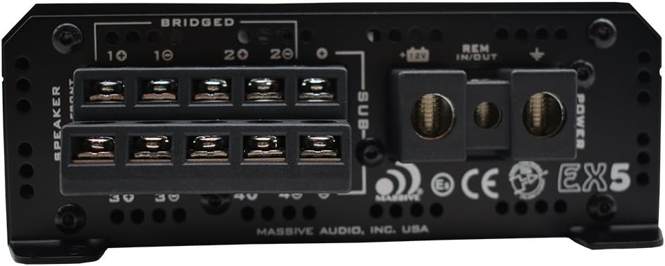 2500 Watt 5 Channel Car Amplifier M84155