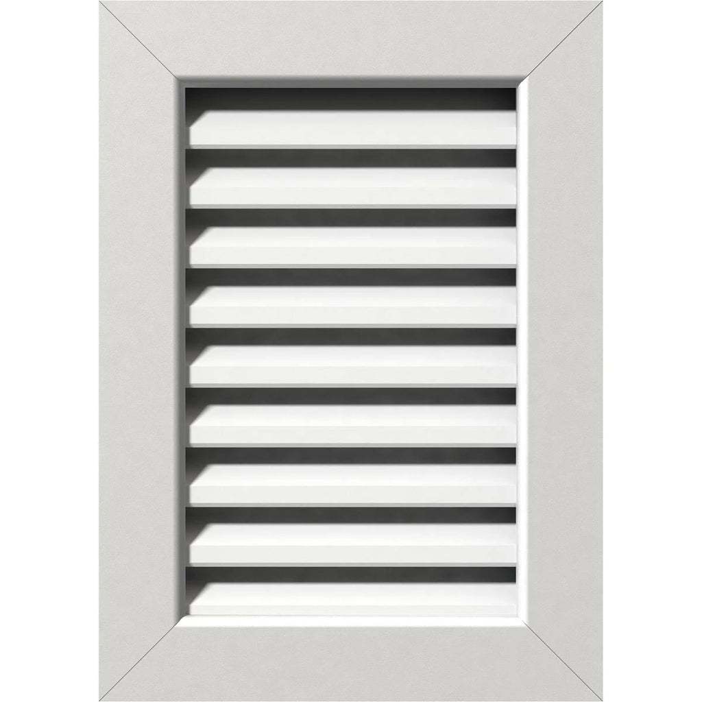 12 inch W x 24 inch H Rough Opening Vertical Gable Vent A978