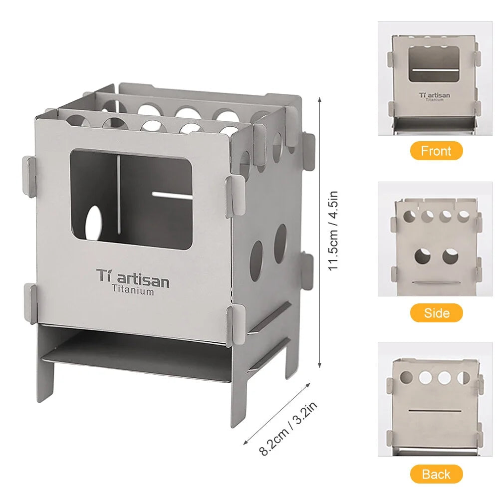Titanium Wood Burning Stove S85193