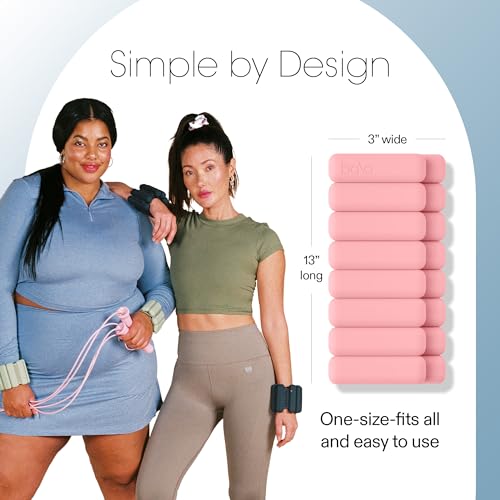 Adjustable Silicone Wrist & Ankle Weights Set K426776