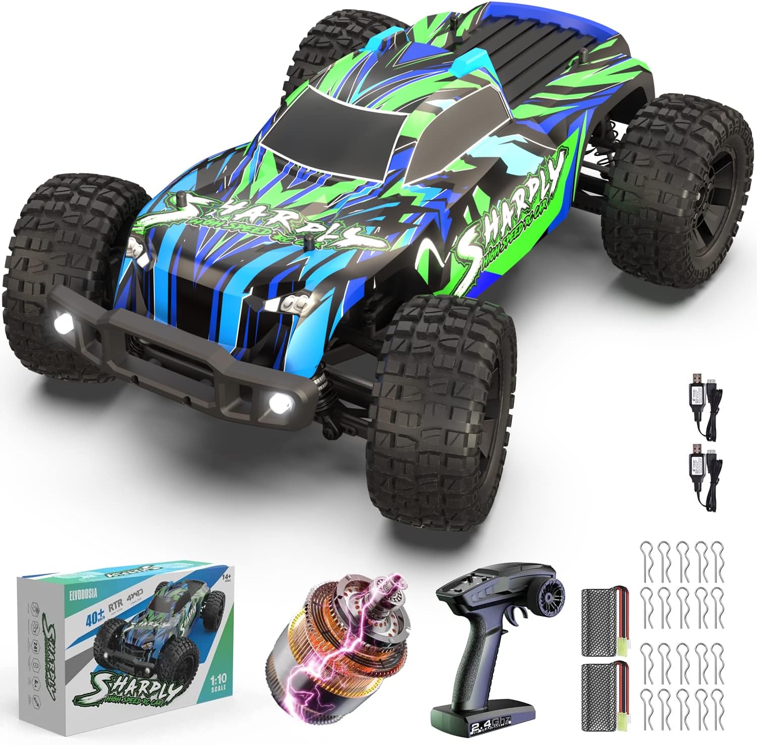 1/10 Scale 4x4 Offroad Monster RC Cars E432324